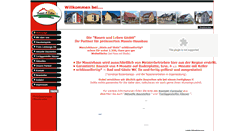 Desktop Screenshot of bauen-und-leben.com